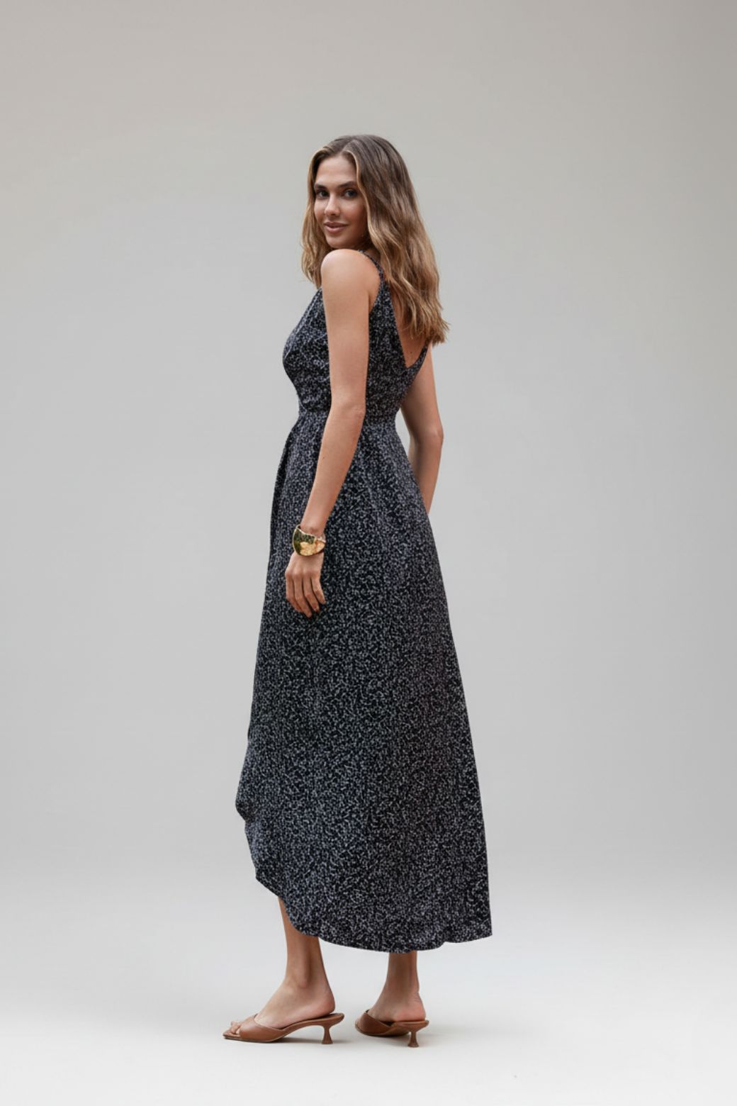 Riviera dress Noemi luxury womenswear brand